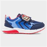 Super Mario Kids Navy Light Up Trainer (Click For Details)