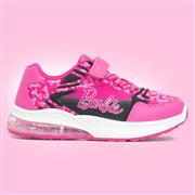 Barbie Kids' Pink Easy Fasten Light Up Trainer (Click For Details)