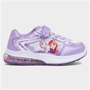 Disney Frozen Kids Purple Light Up Trainer (Click For Details)