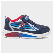 Super Mario Kids Navy Light Up Trainers (Click For Details)