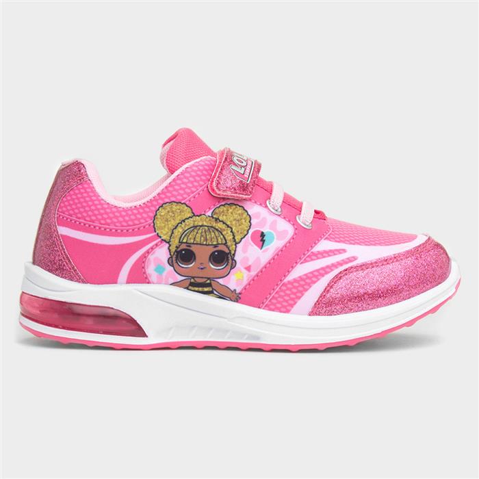 LOL Surprise Kids Pink Light Up Trainer