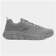 Skechers Bobs B Flex Chill Edge Mens Grey Trainer (Click For Details)