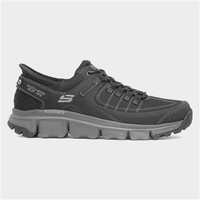 Slip Ins Summits Mens Black Trainer