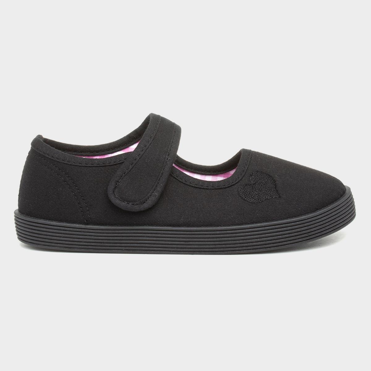 Ladies black plimsolls online