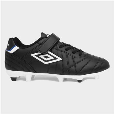 Speciali Liga Jnr Kids Black Football Boot