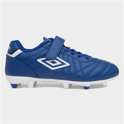 Speciali Liga Jnr Kids Blue Football Boot