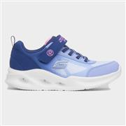 Skechers Sola Glow Kids Blue Light Up Trainer (Click For Details)