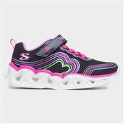 Skechers Retro Hearts Kids Light Up Trainers (Click For Details)