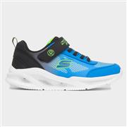 Skechers Meteor Krendox Kids Blue Light Up Trainer (Click For Details)