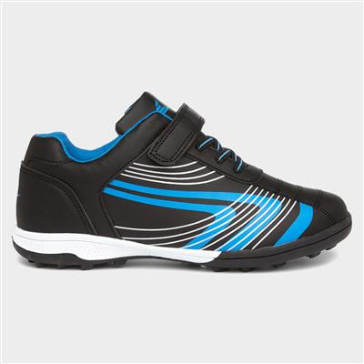 Forth Kids Black Easy Fasten Astro Trainers