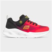 Skechers Meteor Kids Red Light Up Trainer (Click For Details)