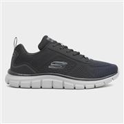 Skechers Track Ripkent Mens Navy & Black Trainer (Click For Details)