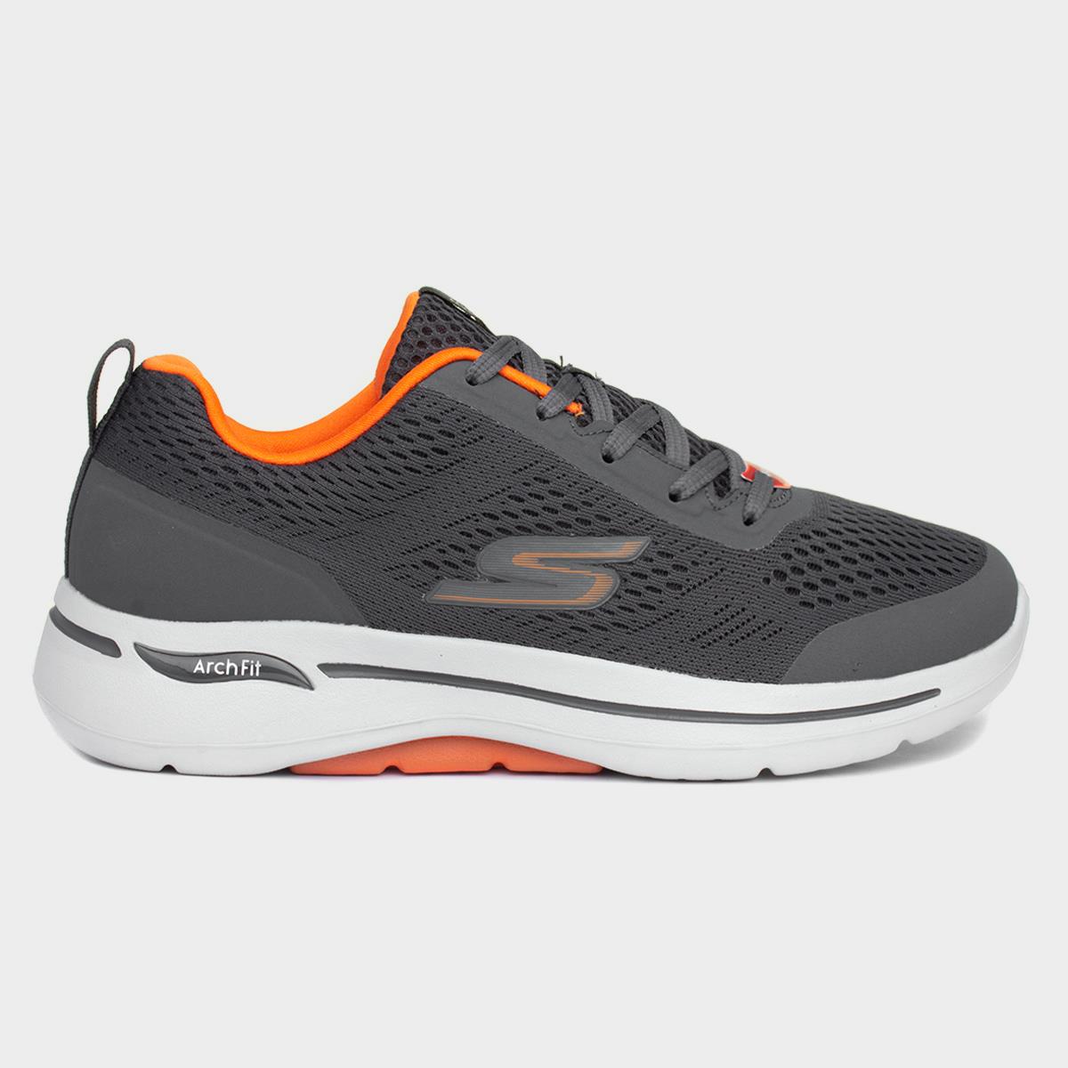 Skechers Go Walk Arch Fit Idyllic Mens Trainers-830202 | Shoe Zone