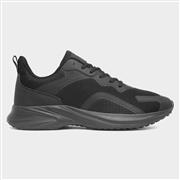 Osaga Callisto Mens Black Lace Up Trainer (Click For Details)