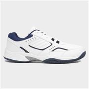 Osaga Orbit Mens White Lace Up Trainer (Click For Details)
