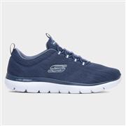 Skechers Summit Mens Navy Trainer (Click For Details)