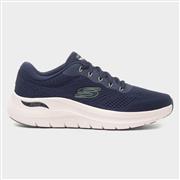 Skechers Arch Fit 2.0 Mens Navy Vegan Trainer (Click For Details)