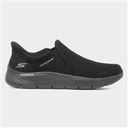 Skechers Go Walk Flex Slip Ins Mens Black Trainer (Click For Details)