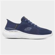 Skechers Slip Ins Bounder 2.0 Navy Mens Trainer (Click For Details)