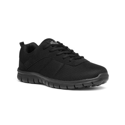 Mens Black Lace Up Trainer-83069 | Shoe 