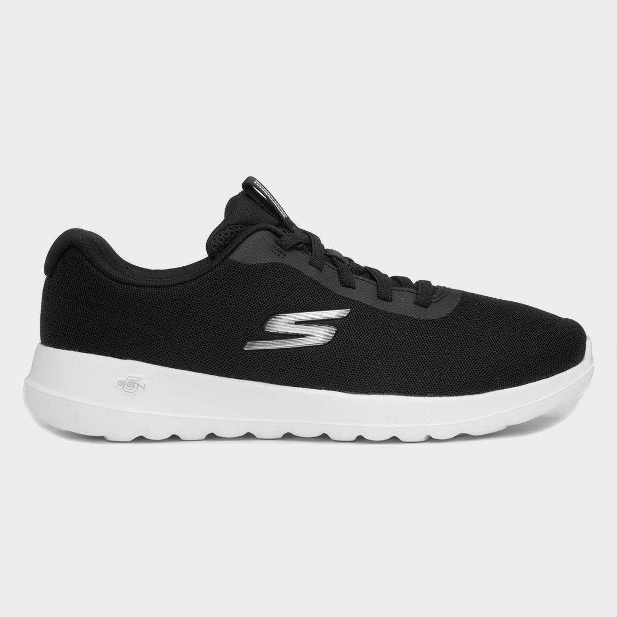 Skechers go walk joy evaluate outlet suede lace up trainer