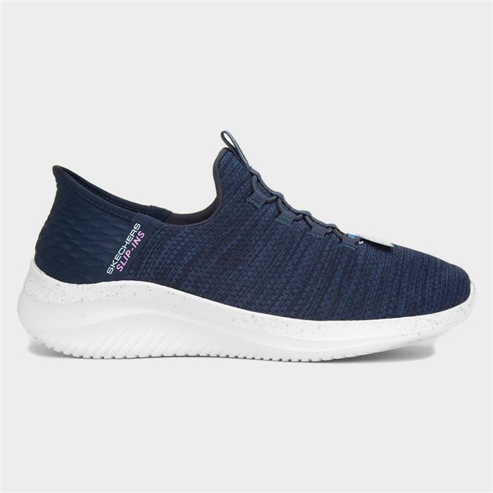 Skechers ultra flex womens navy on sale