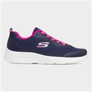 Skechers Dynamight 2.0 Womens Navy Mesh Trainer (Click For Details)