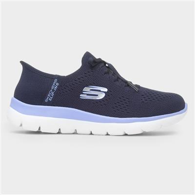 Slip Ins Summits Womens Navy Trainer