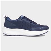 Osaga Enterprise Womens Navy Knitted Trainer (Click For Details)