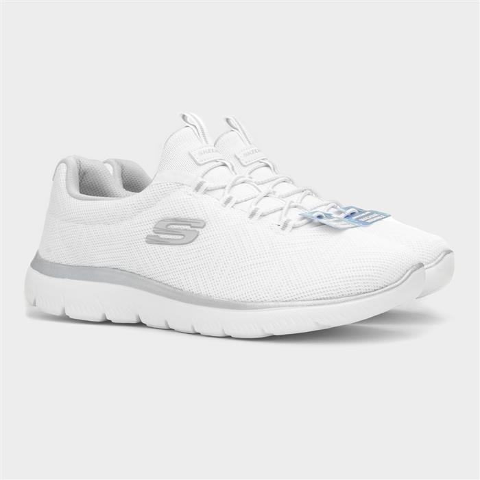 Skechers summit white deals