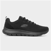 Skechers Flex Appeal 5.0 Womens Black Trainer (Click For Details)