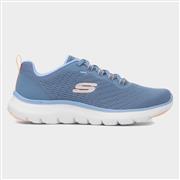 Skechers Flex Appeal 5.0 Womens Slate Blue Trainer (Click For Details)