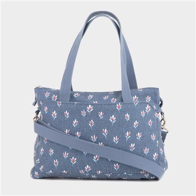 Carmen Womens Denim Blue Bag