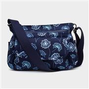 Cyndi Blue Floral Cross Body Bag (Click For Details)