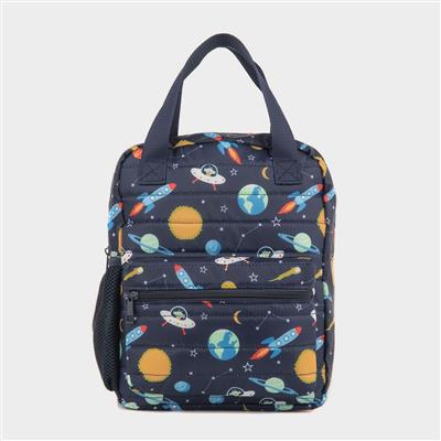 Ripley Navy Space Print Top Handle Back Pack