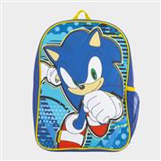 Sonic The Hedgehog Kids Blue Character Backpack (Click For Details)