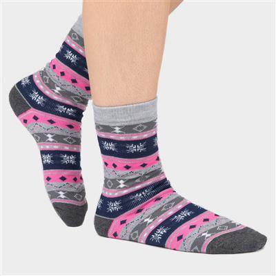 Alton 3 pack of Womens Thermal Socks - Size 4-7-994035 | Shoe Zone