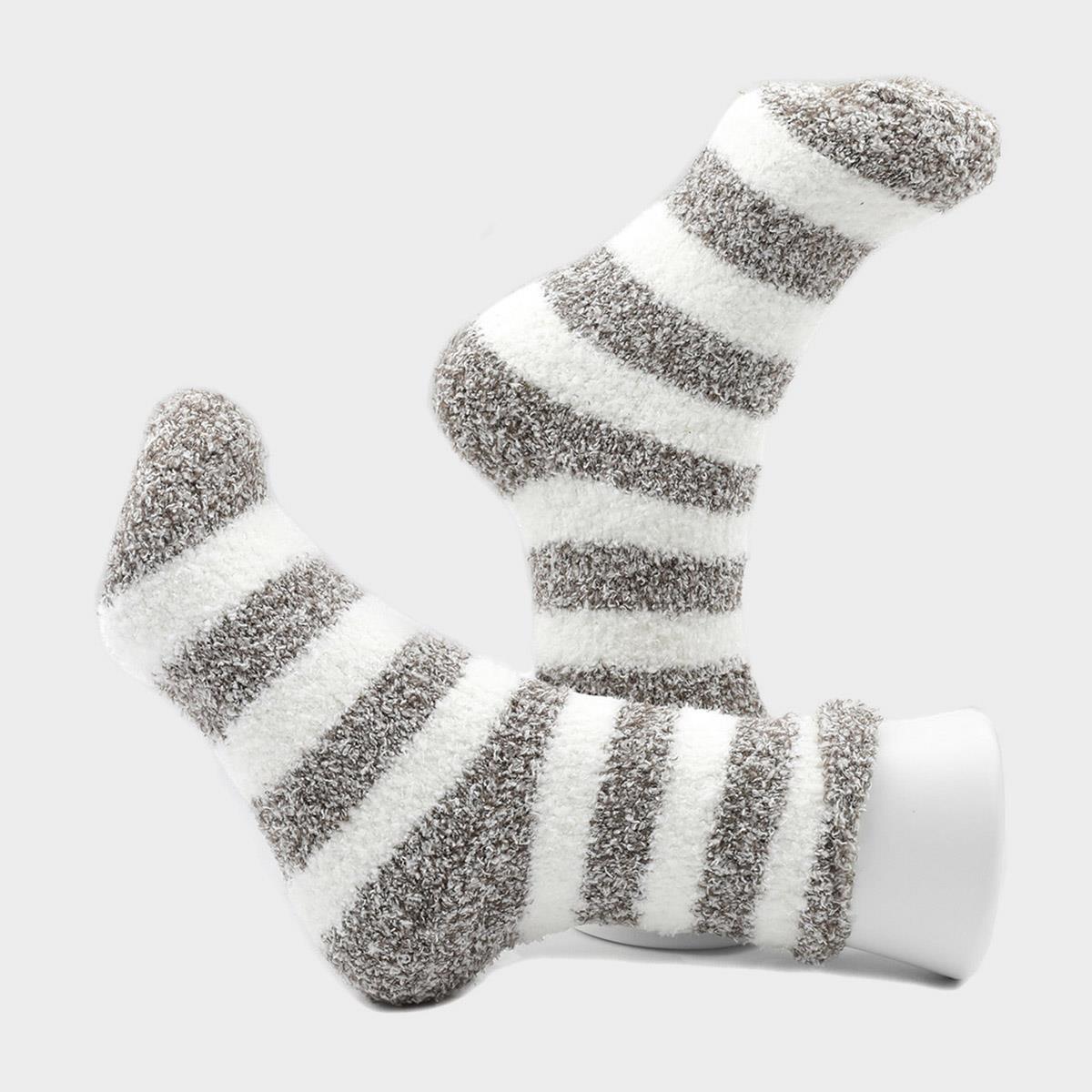 2pk Cosy Tiger Socks