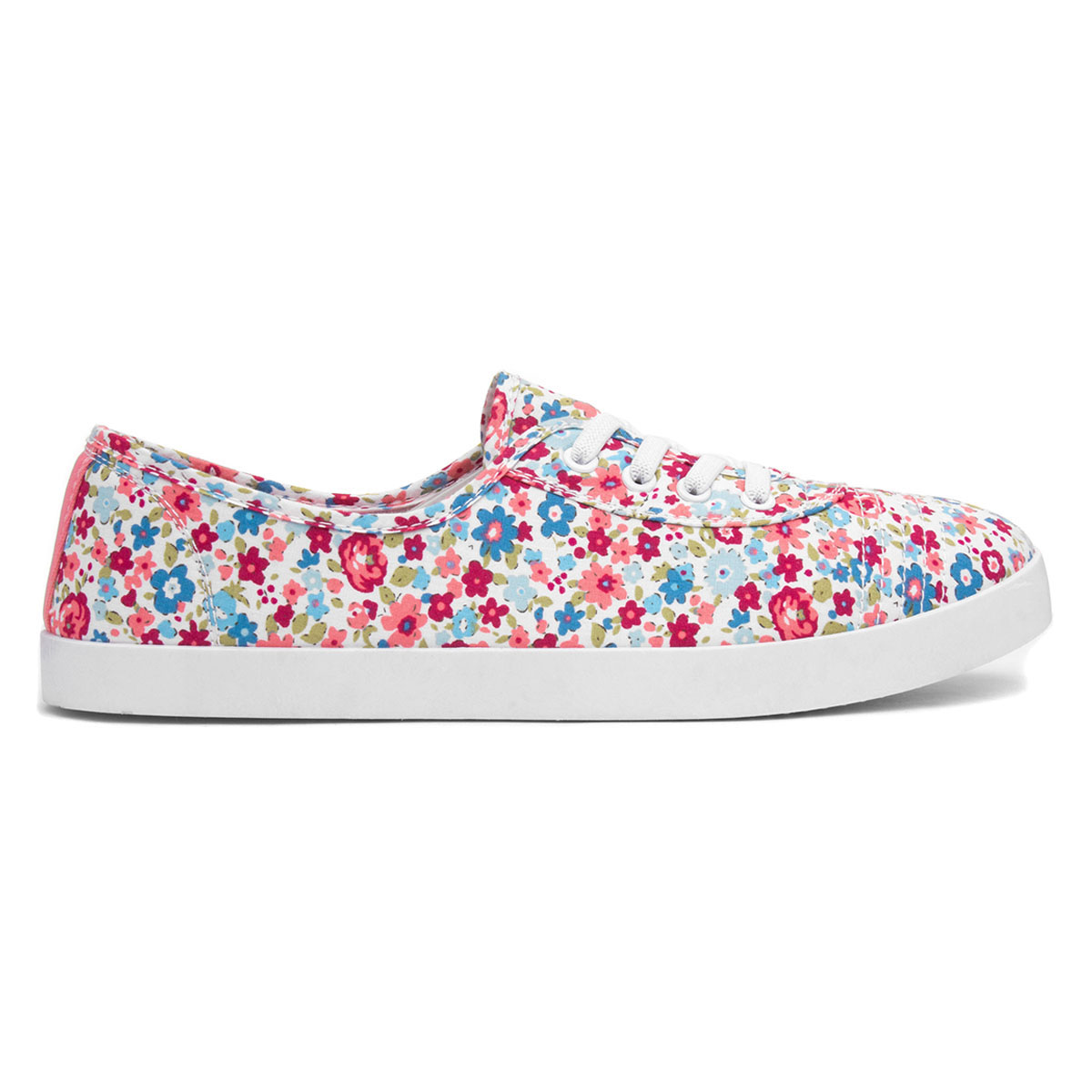 Lilley Pippa Womens Multi Floral Canvas Shoe