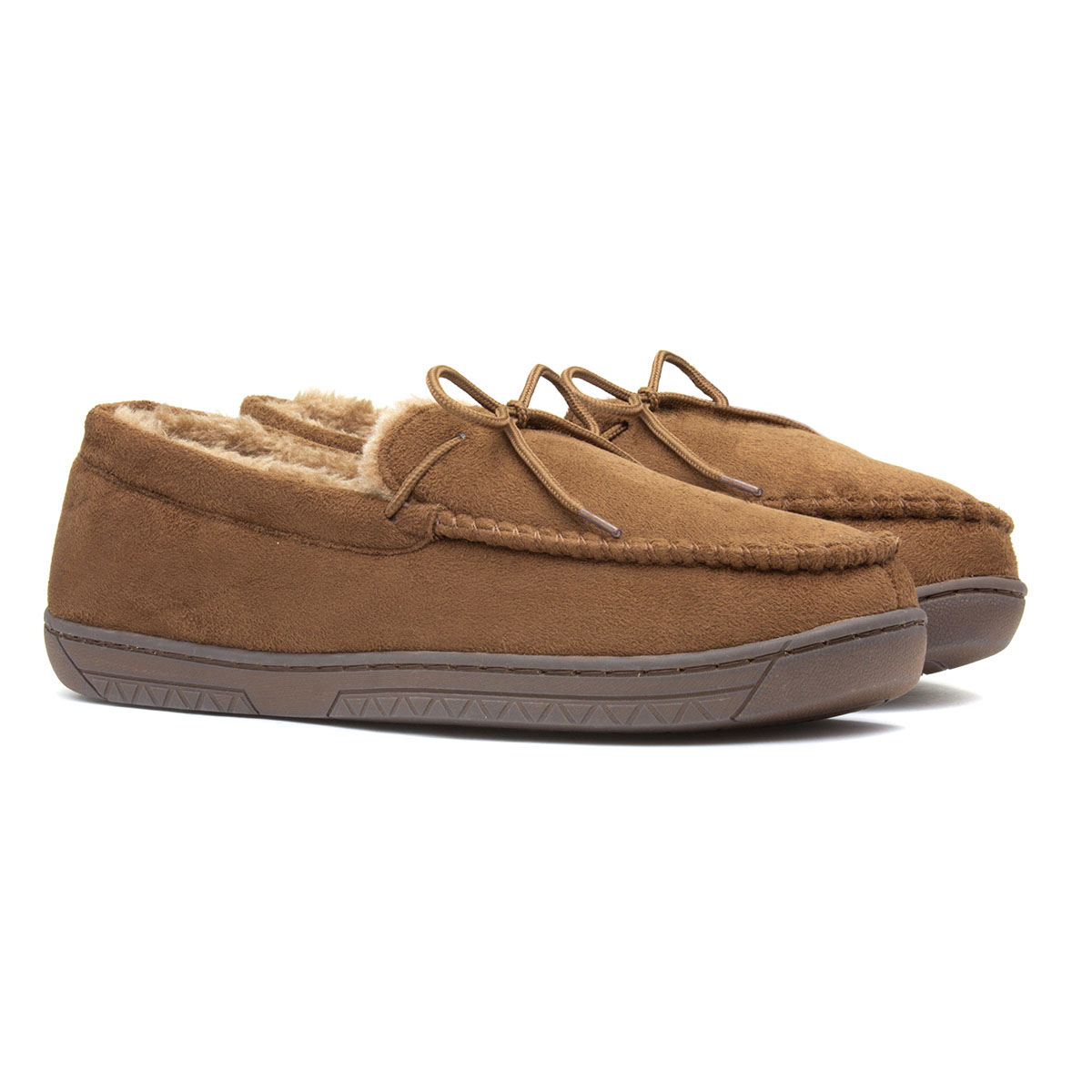 The Slipper Company Oscar Mens Tan Moccasin