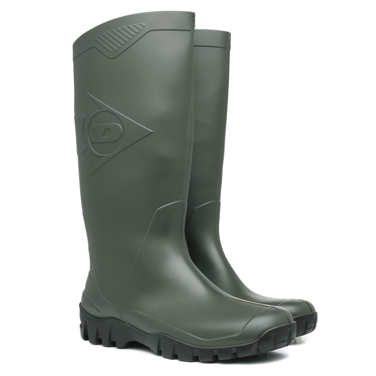 Dunlop Dane Unisex Green Welly k680011