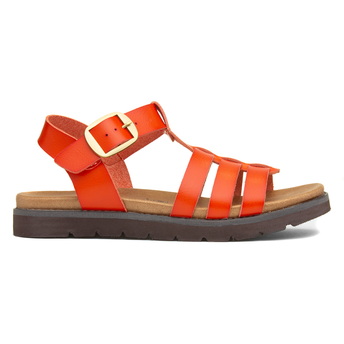 Heavenly Feet Saltwater Orange Sandal