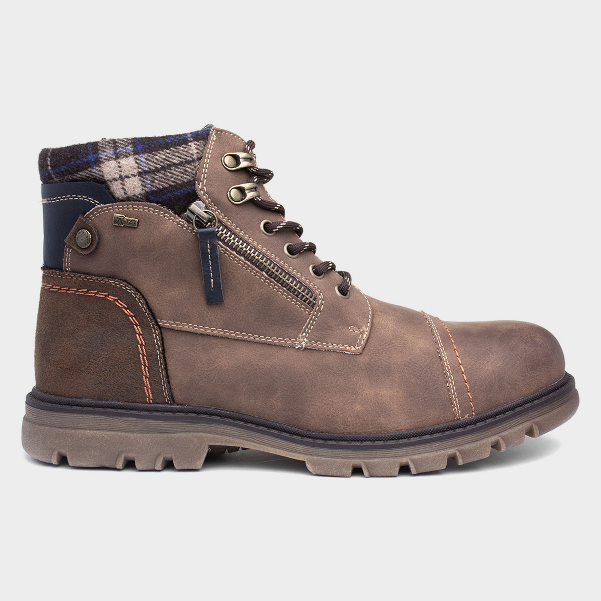 Relife Cognac Men’s Zip Up Boot