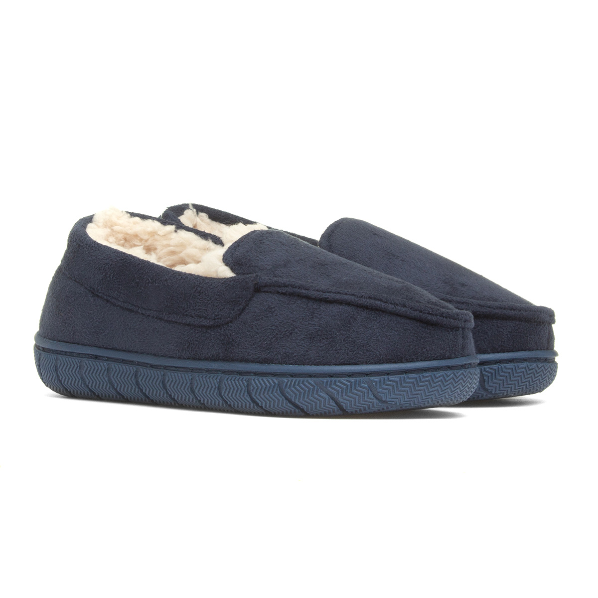 The Slipper Company Otis Kids Navy Slipper