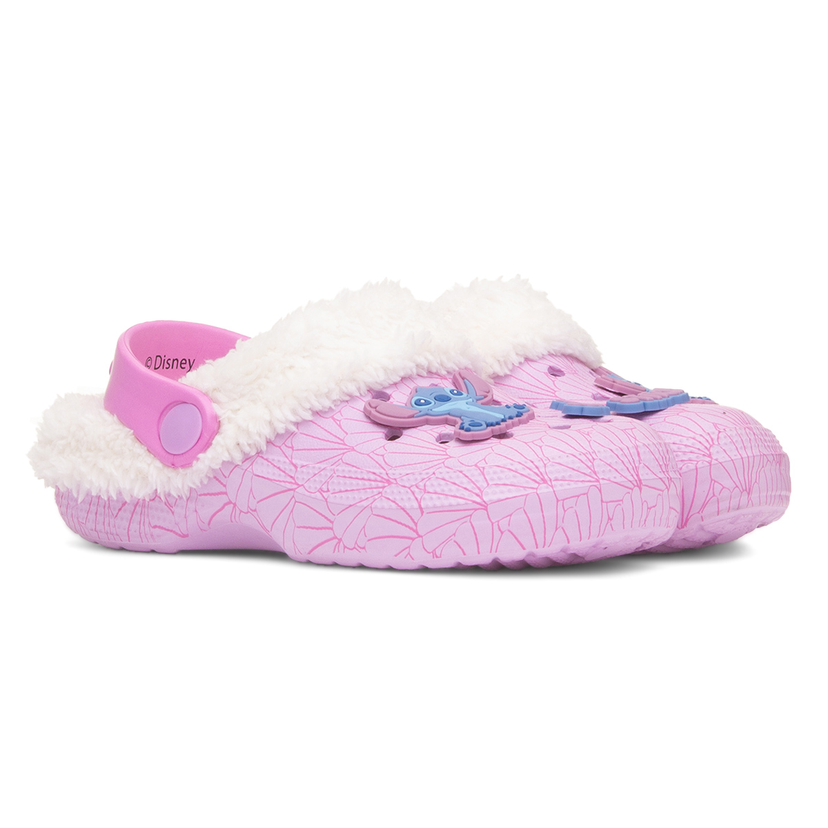 Lilo & Stitch Birst Kids Pink Warm Lined EVA Clog