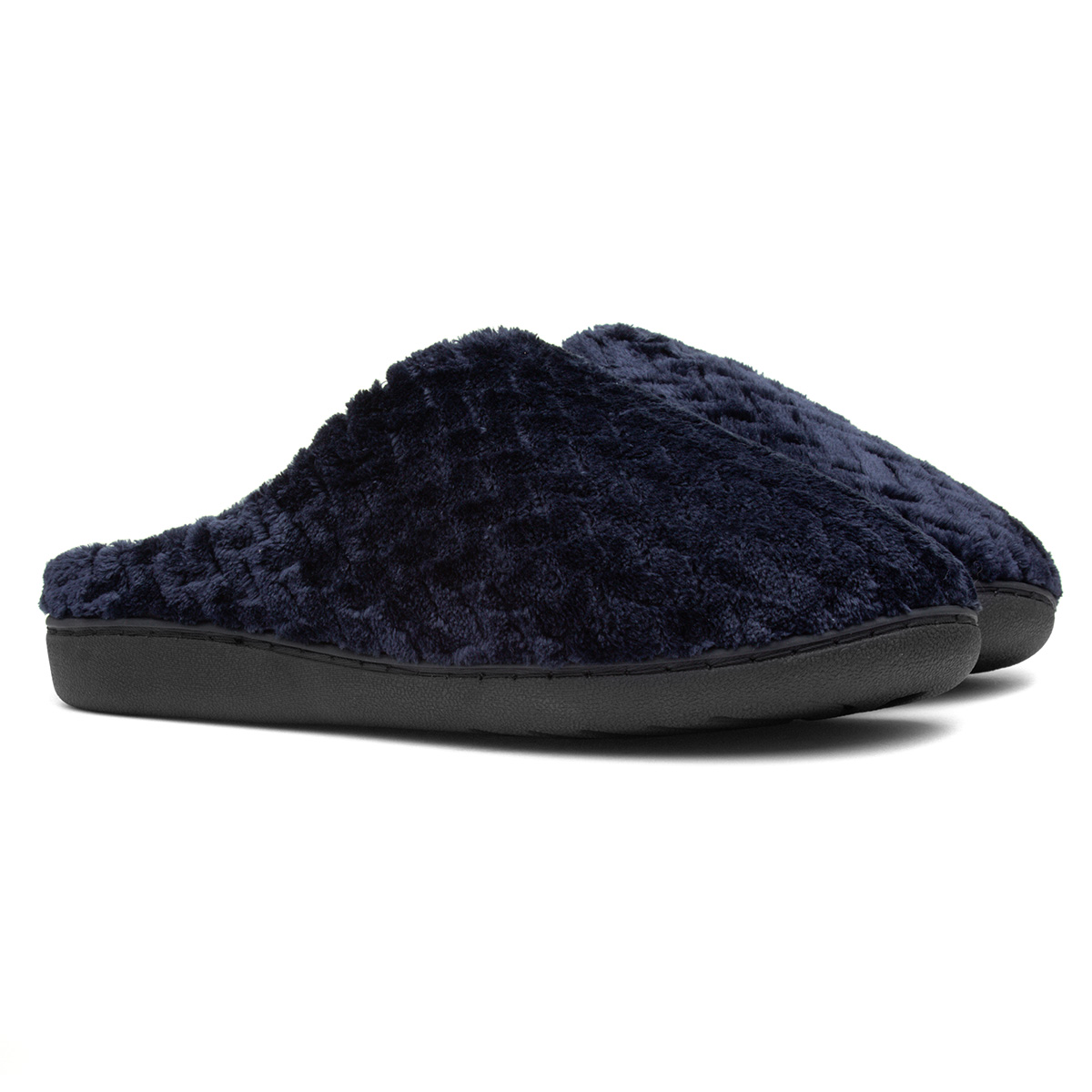 The Slipper Company Cal Mens Navy Mule