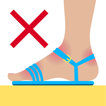 how to make your shoes fit if they are too small