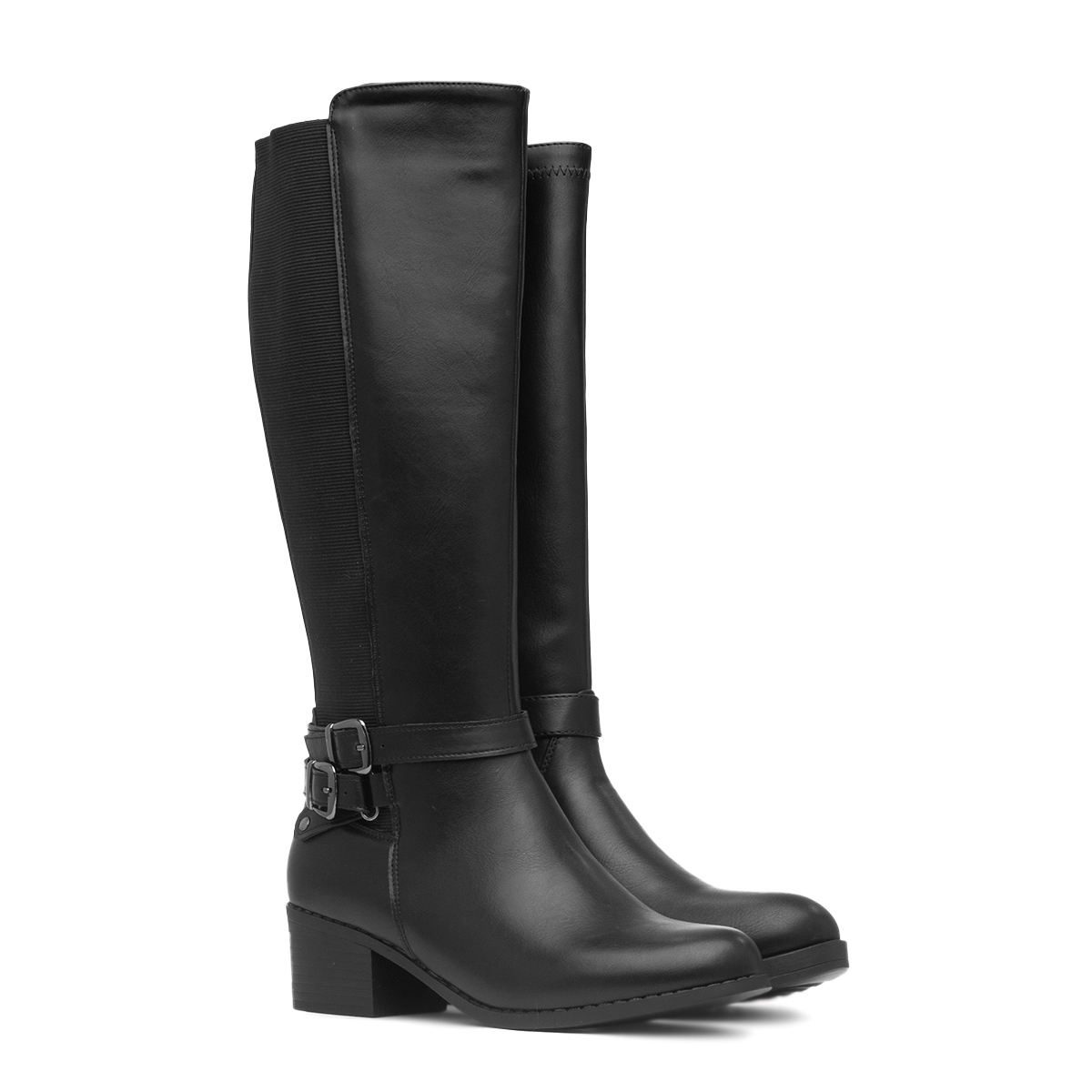 Lilley Michekke Womens Black Knee High Boot