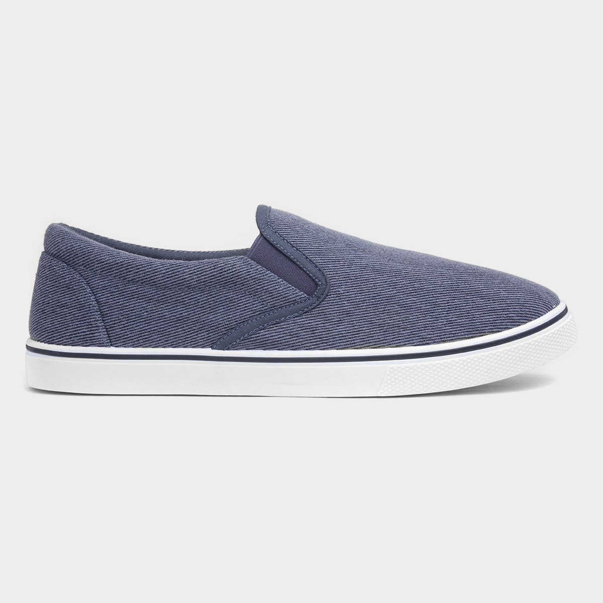 Red Fish Bryce Mens Stonewash Blue Slip On Canvas