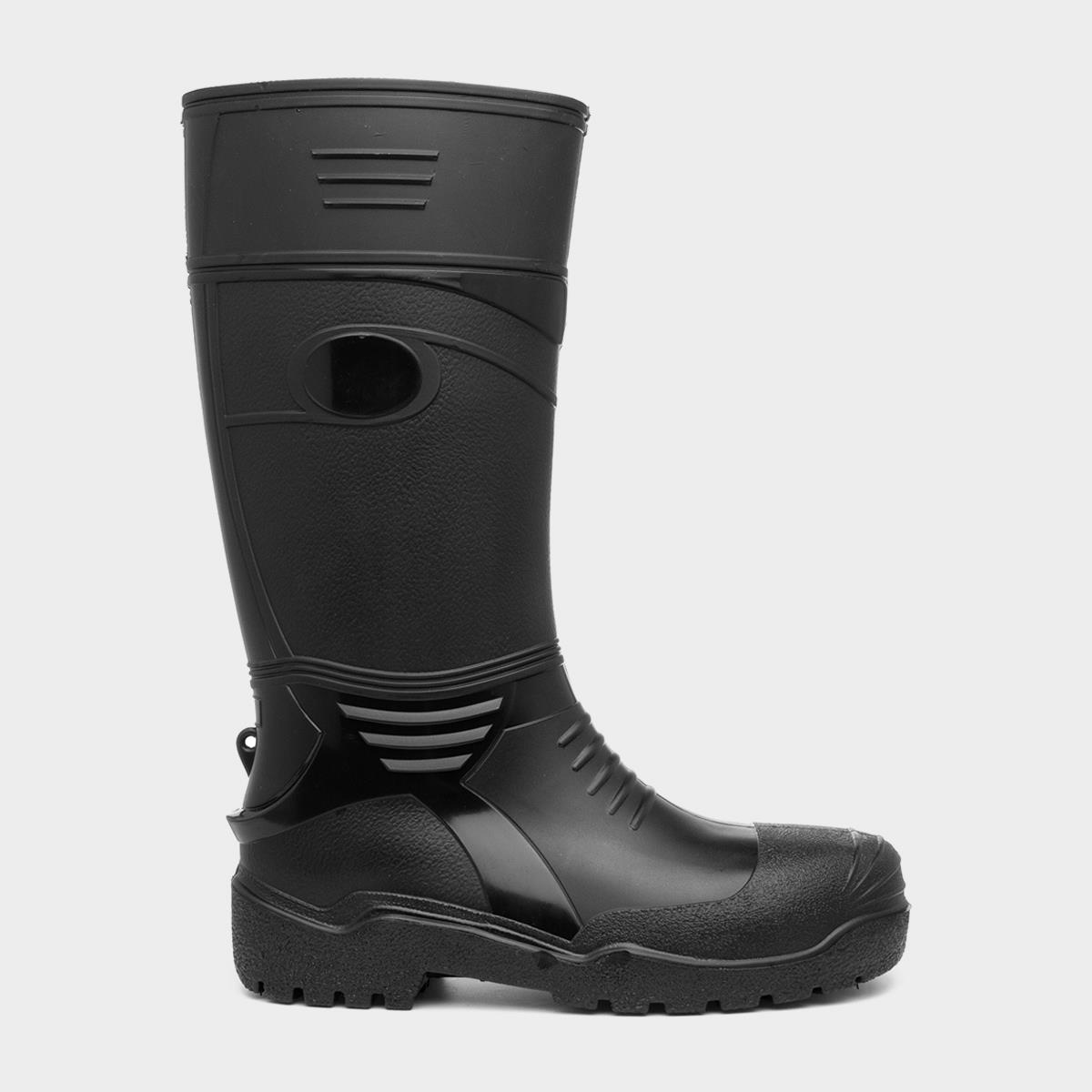 Downpour Adults Black Welly